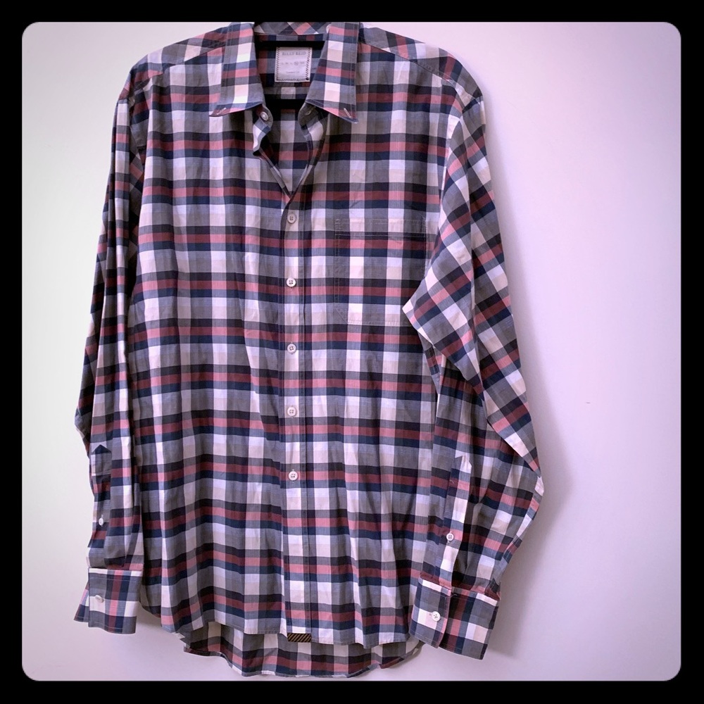 Billy Reid Plaid Button Down! - image 1